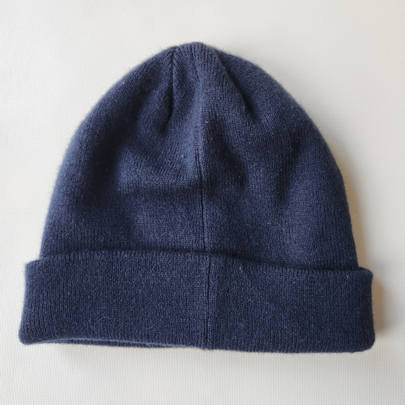 Levi's Dark Blue Knit Beanie with Red Logo - Picture 2 of 7